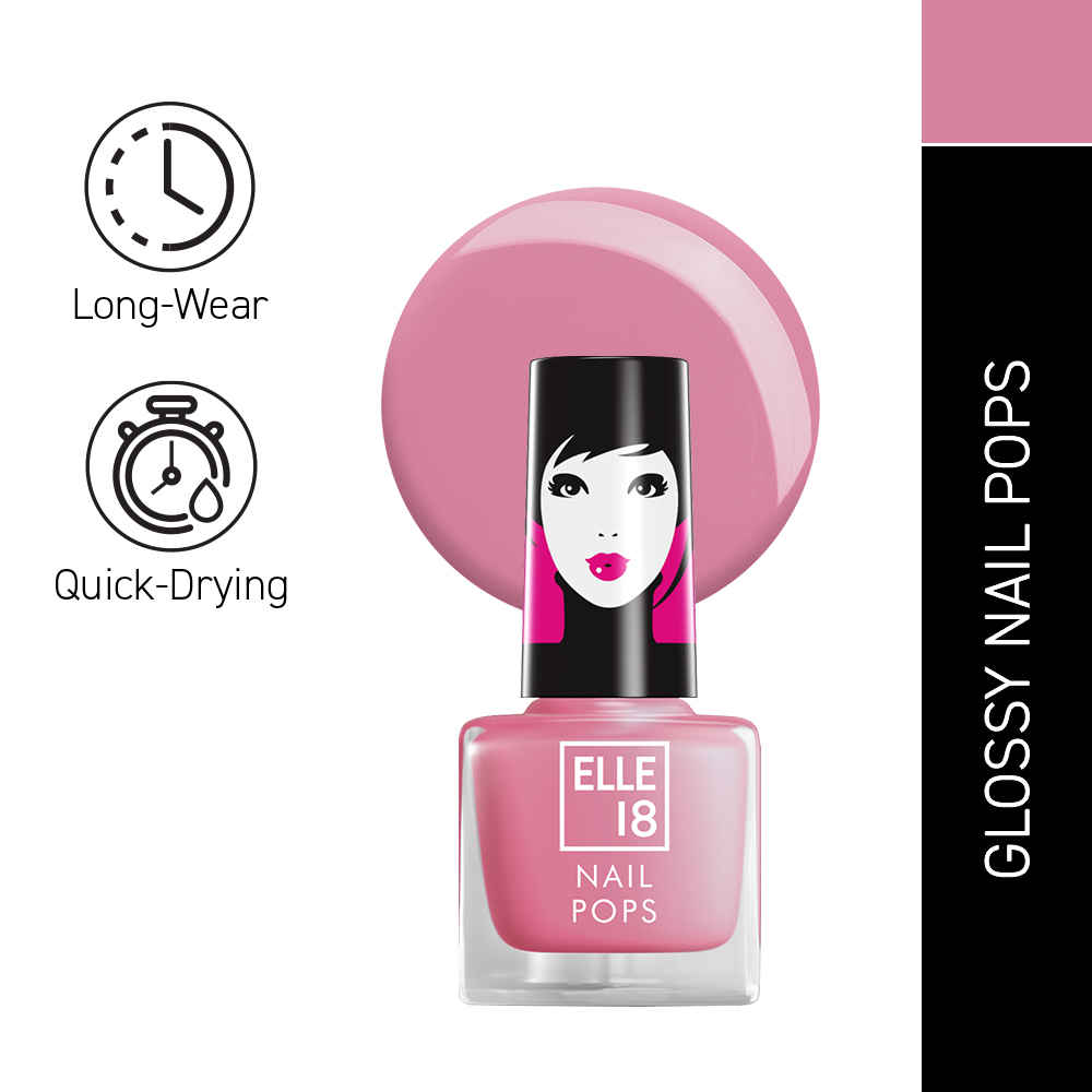 Buy Elle18 Nail Pops Nail Color 175, 5 ml - Purplle
