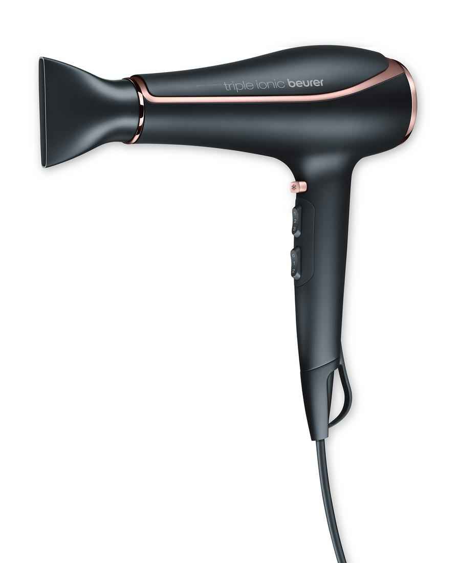 Buy Beurer HC 80 2200 watt hair dryer Easy drying and styling with 3 heat ,2 Blower settings and Detachable Slim professional nozzle| Volume diffuser| 3 Years Warranty - Purplle