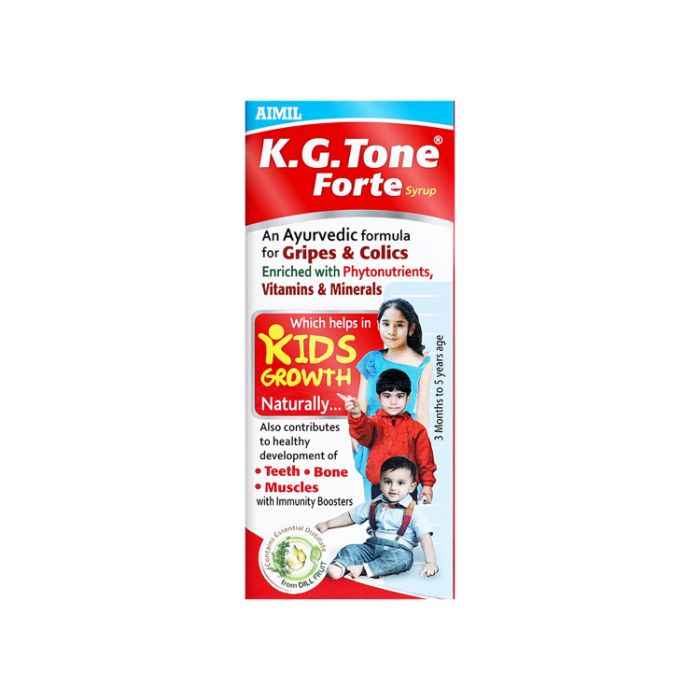 Buy AIMIL K.G. Tone Forte Natural Herbs Mix Syrup for Kids Growth and Immunity Booster |100 ML (Pack of 1) - Purplle