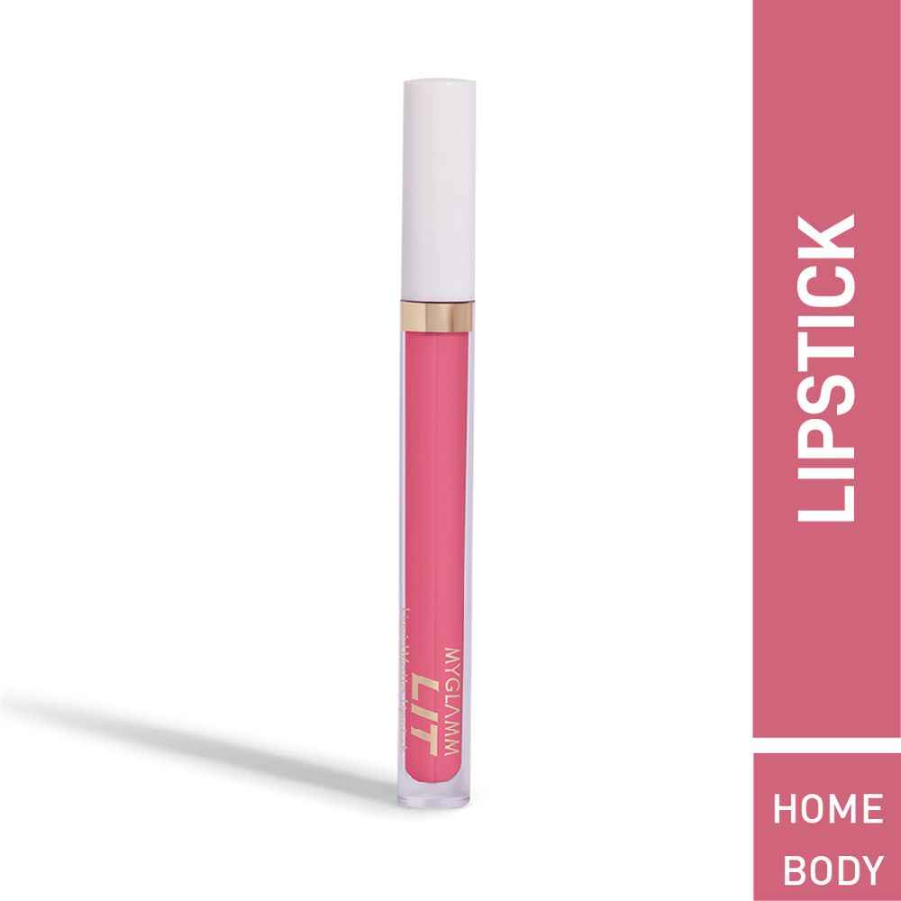 Buy MyGlamm LIT Liquid Matte Lipstick-Homebody (3 ml) - Purplle