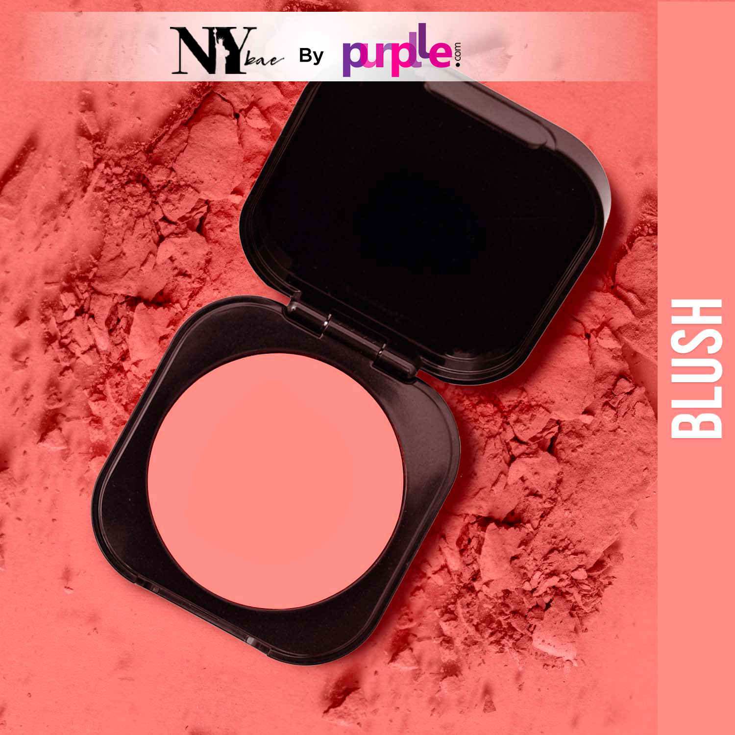 Buy NY Bae Sunset Skyline Blush - Heavenly Pink 05 (5 gm) | Pink | Matte Finish | Rich Colour | Super Blendable | Multipurpose | Travel Friendly - Purplle