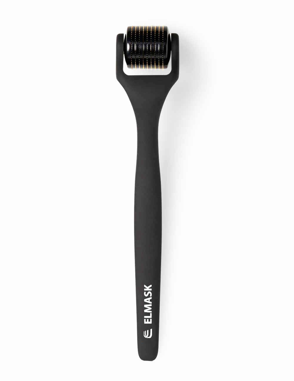 Buy Elmask 0.5mm Luxry Derma Roller Beard Activator & Hair Regrowth Micro Needling System - Purplle