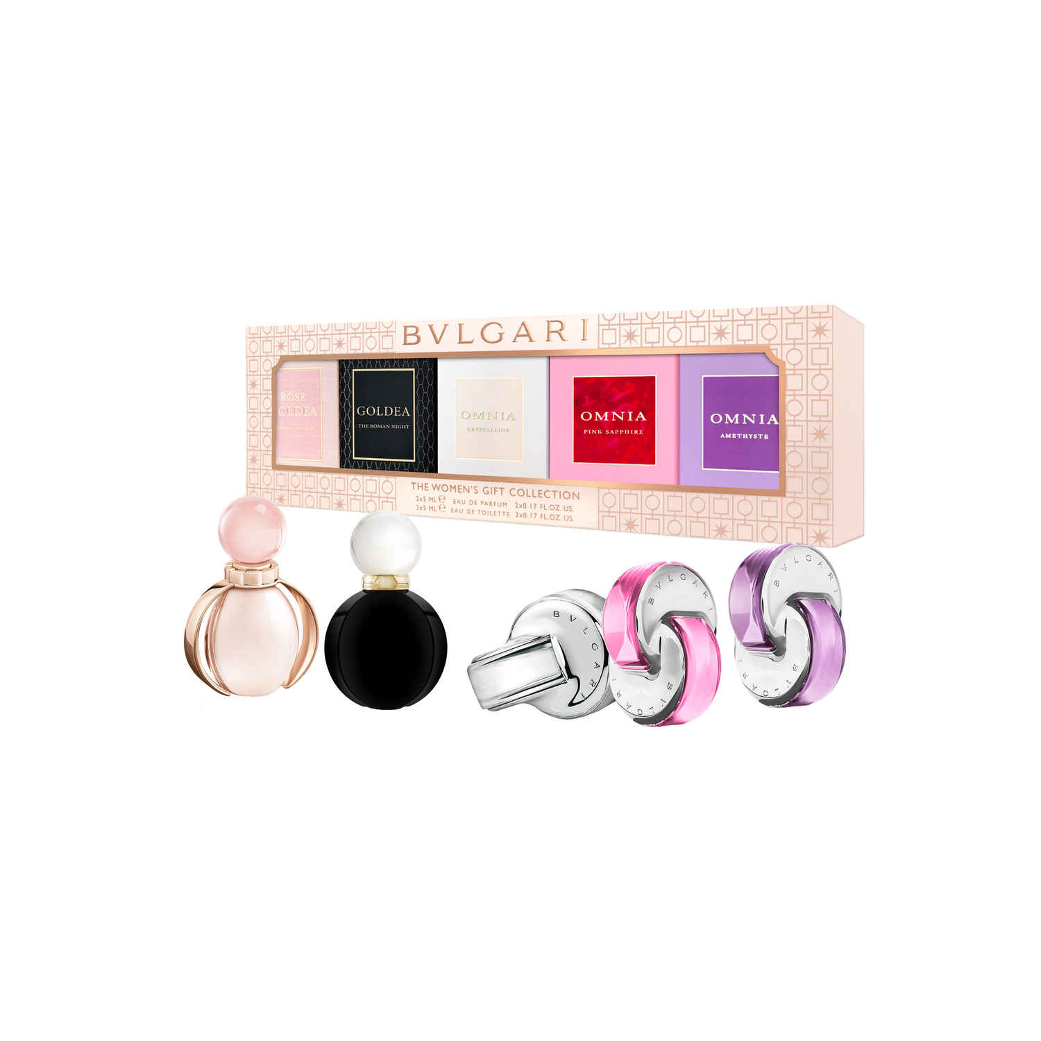 Buy Bvlgari The Women's Gift Collection Set 5*5ml - Purplle