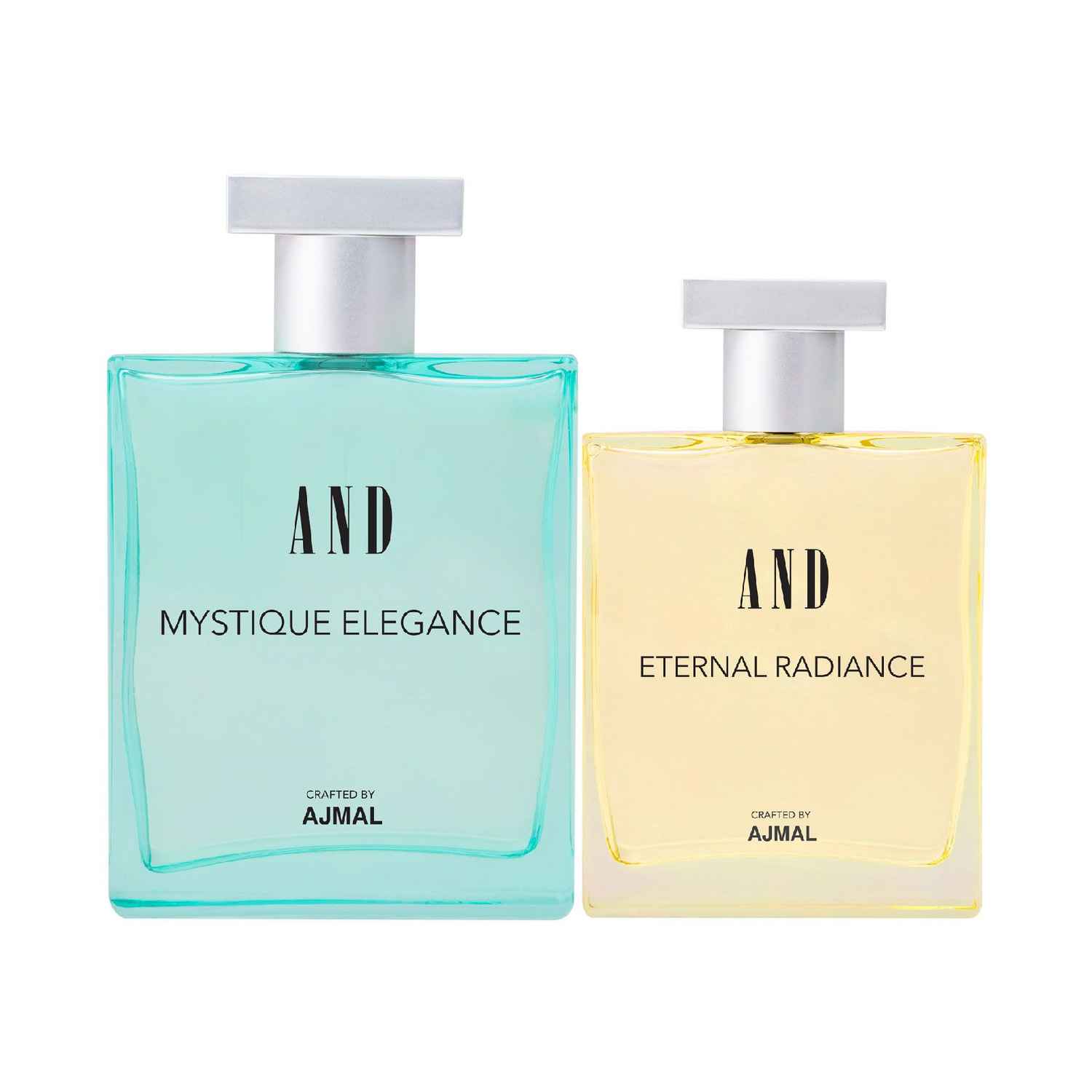 Buy AND Mystique Elegance 100ML & Eternal Radiance 50ML Pack of 2 Eau De Parfum for Women Crafted by Ajmal + 2 Parfum Testers - Purplle