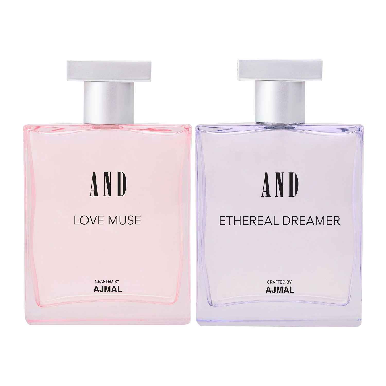 Buy AND Love Muse & Ethereal Dreamer Pack of 2 Eau De Parfum 100ML each for Women Crafted by Ajmal + 2 Parfum Testers - Purplle