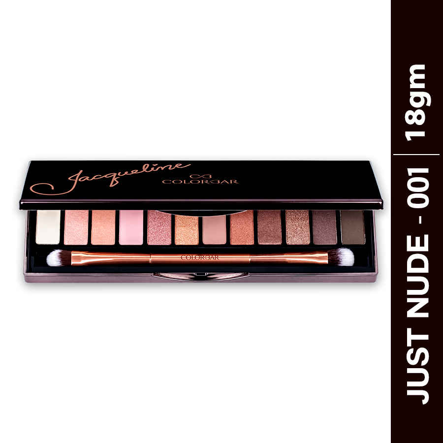 Buy Colorbar X Jacqueline Just Nude Eyeshadow Palette - Purplle