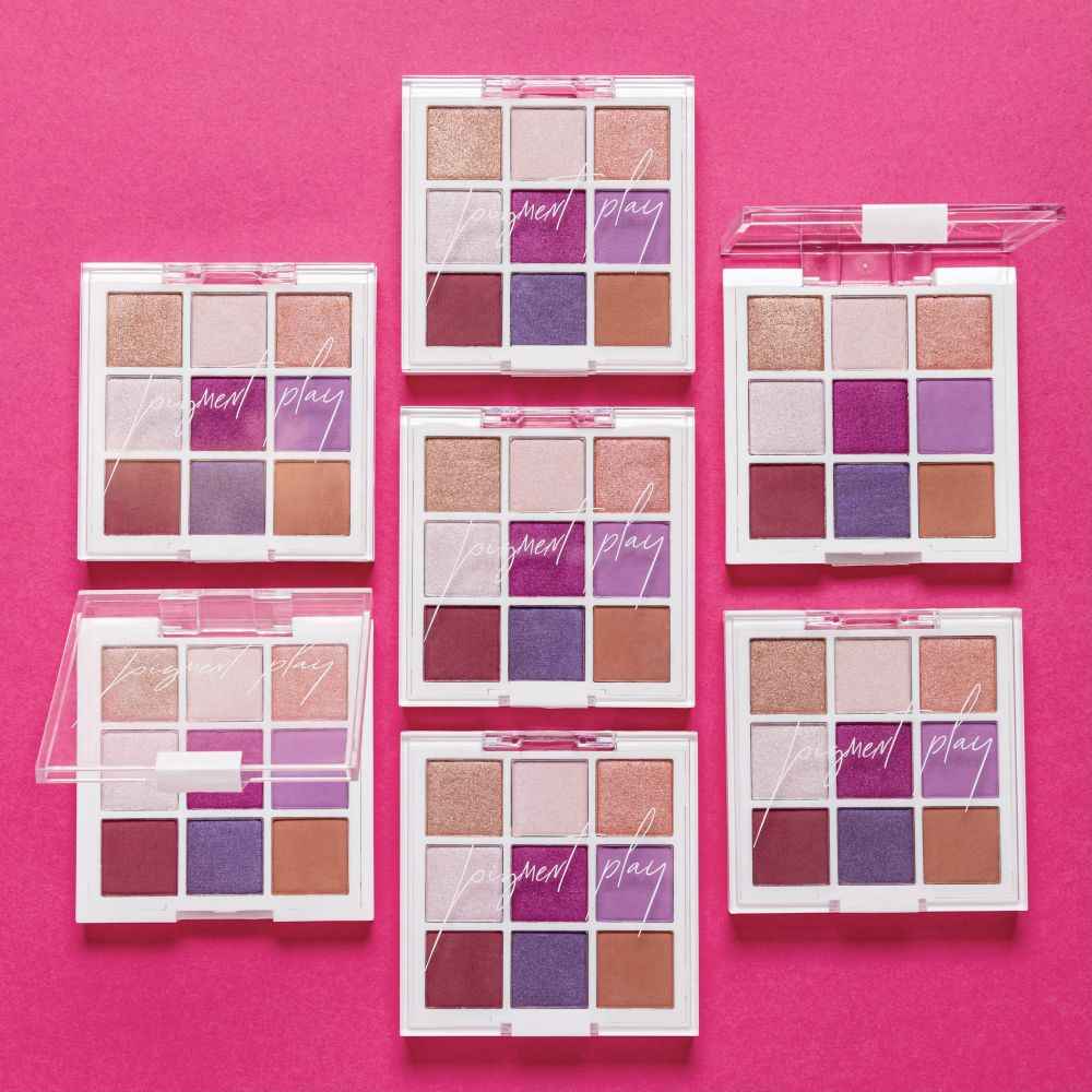 Buy Pigment Play Playground Hero Shadow Palette - Golden Lilac Fields - Purplle