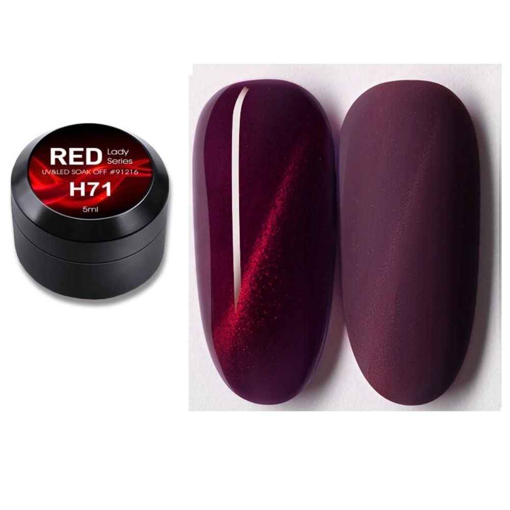 Buy Venalisa 5ml UV&LED Red Lady Series Nail Gel Polish Luxury Red Series Nail Painting Gel (VEN-RLS-5ml-H80) - Purplle