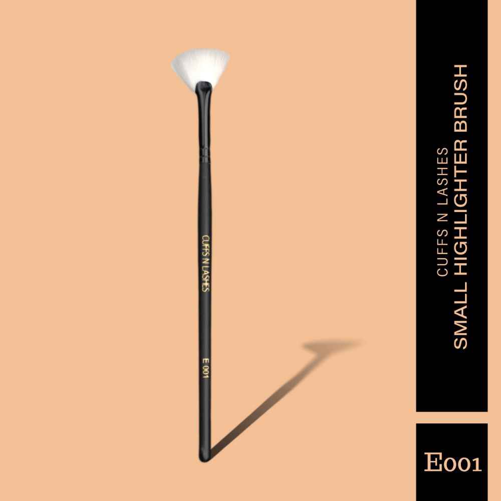 Buy Cuffs N Lashes Makeup Brushes, E001 Small Highlighter - Purplle