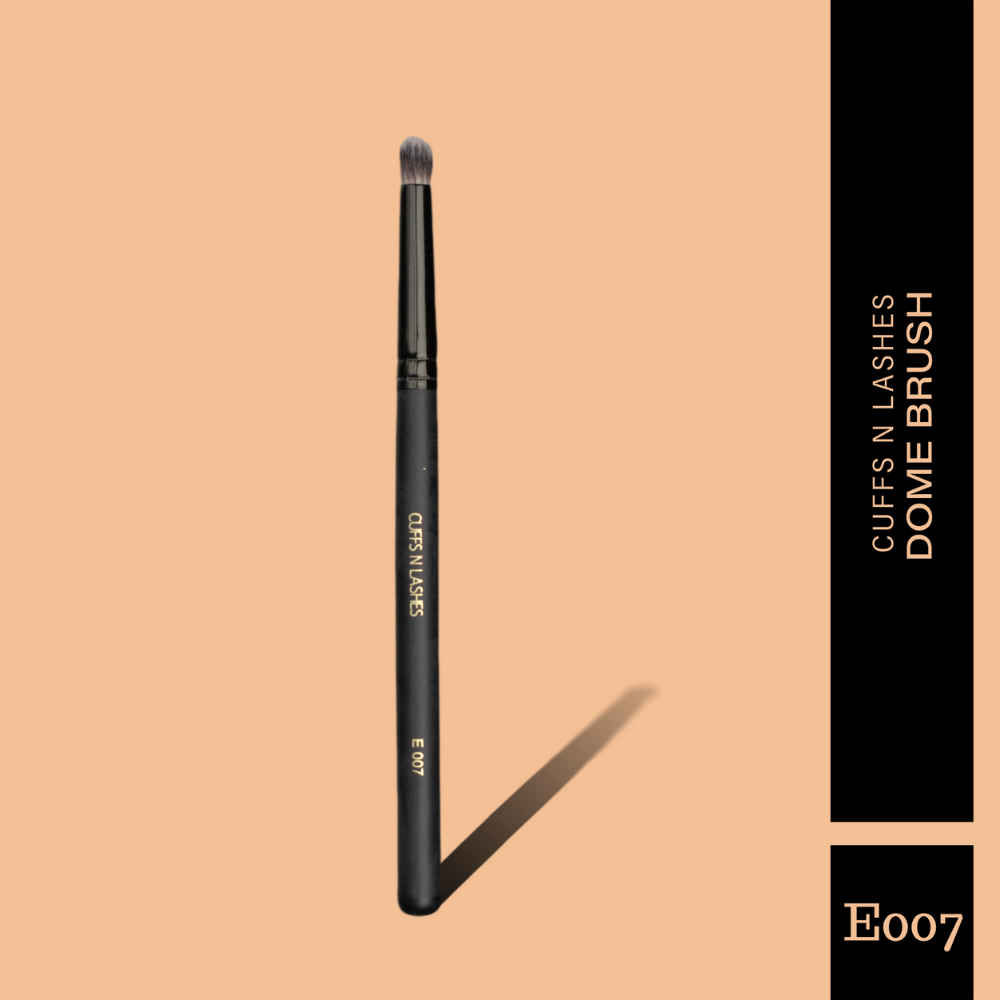 Buy Cuffs N Lashes Makeup Brushes, E007 Dome Brush - 1 pc - Purplle