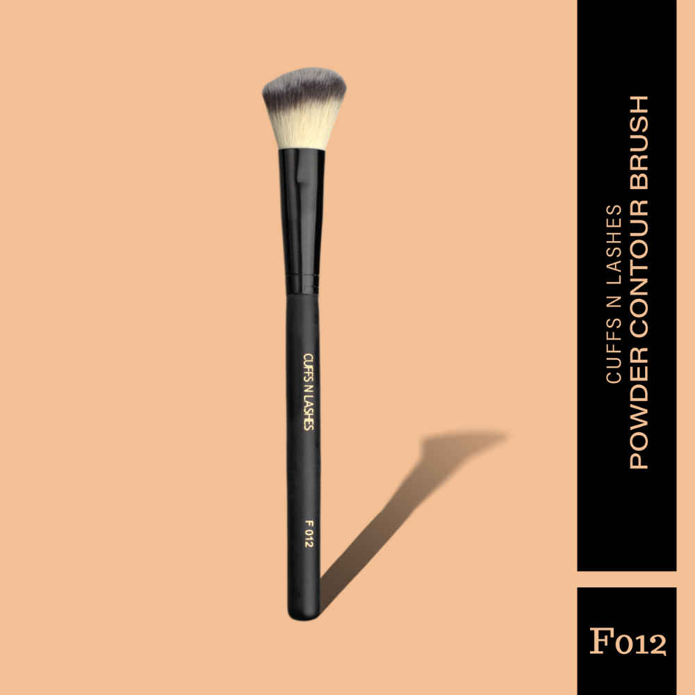 Buy Cuffs N Lashes Makeup Brushes, F012 Powder Contour Brush - 1 pc - Purplle