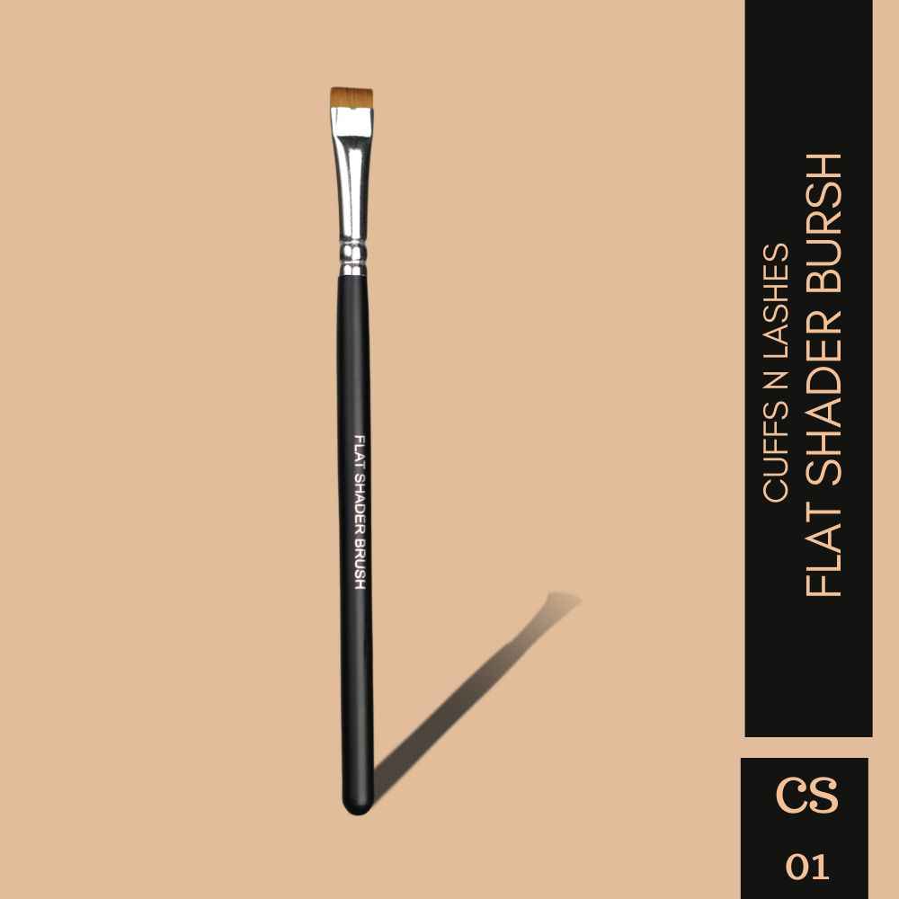 Buy Cuffs N Lashes X Shystyles Makeup Brushes, CS01 Flat Shader Brush - 1 Pc - Purplle