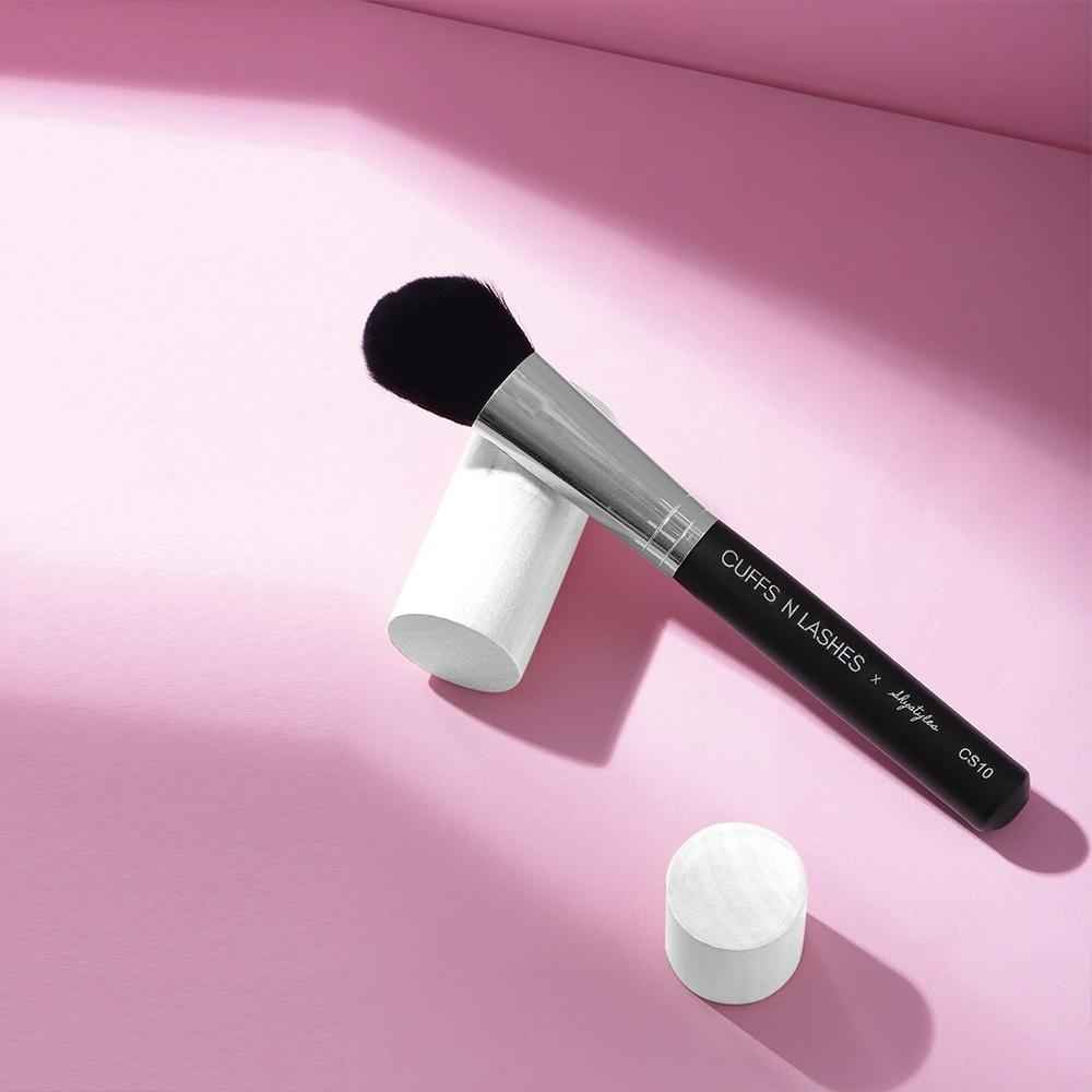 Buy Cuffs N Lashes X Shystyles Makeup Brushes, CS10 Contour Brush - Purplle