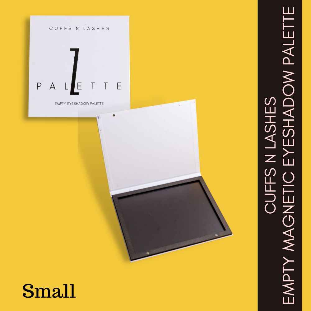 Buy CUFFS N LASHES Z Palette, Empty Magnetic Eye Shadow Storage Case - Small - Purplle