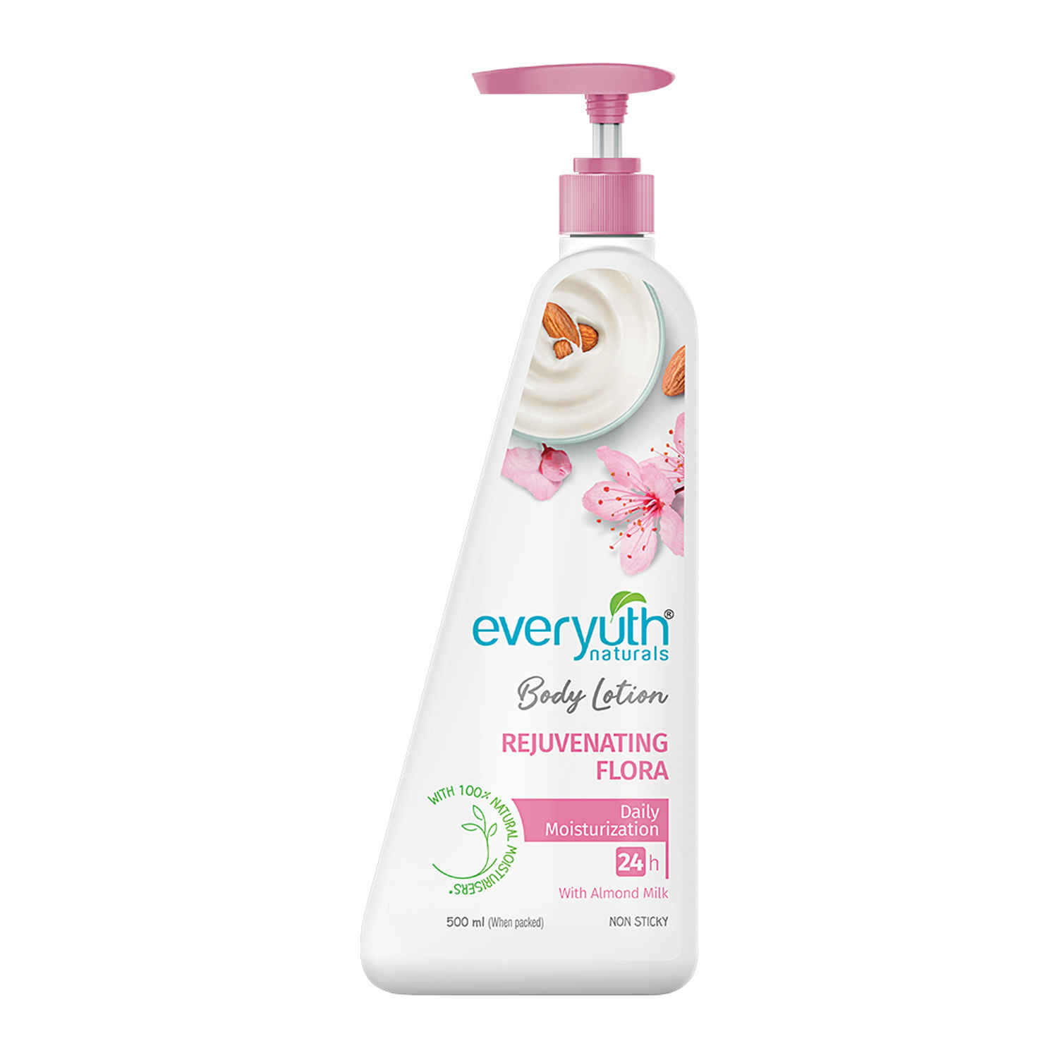 Buy Everyuth Naturals Body Lotion Rejuvenating Flora 500 ml - Purplle