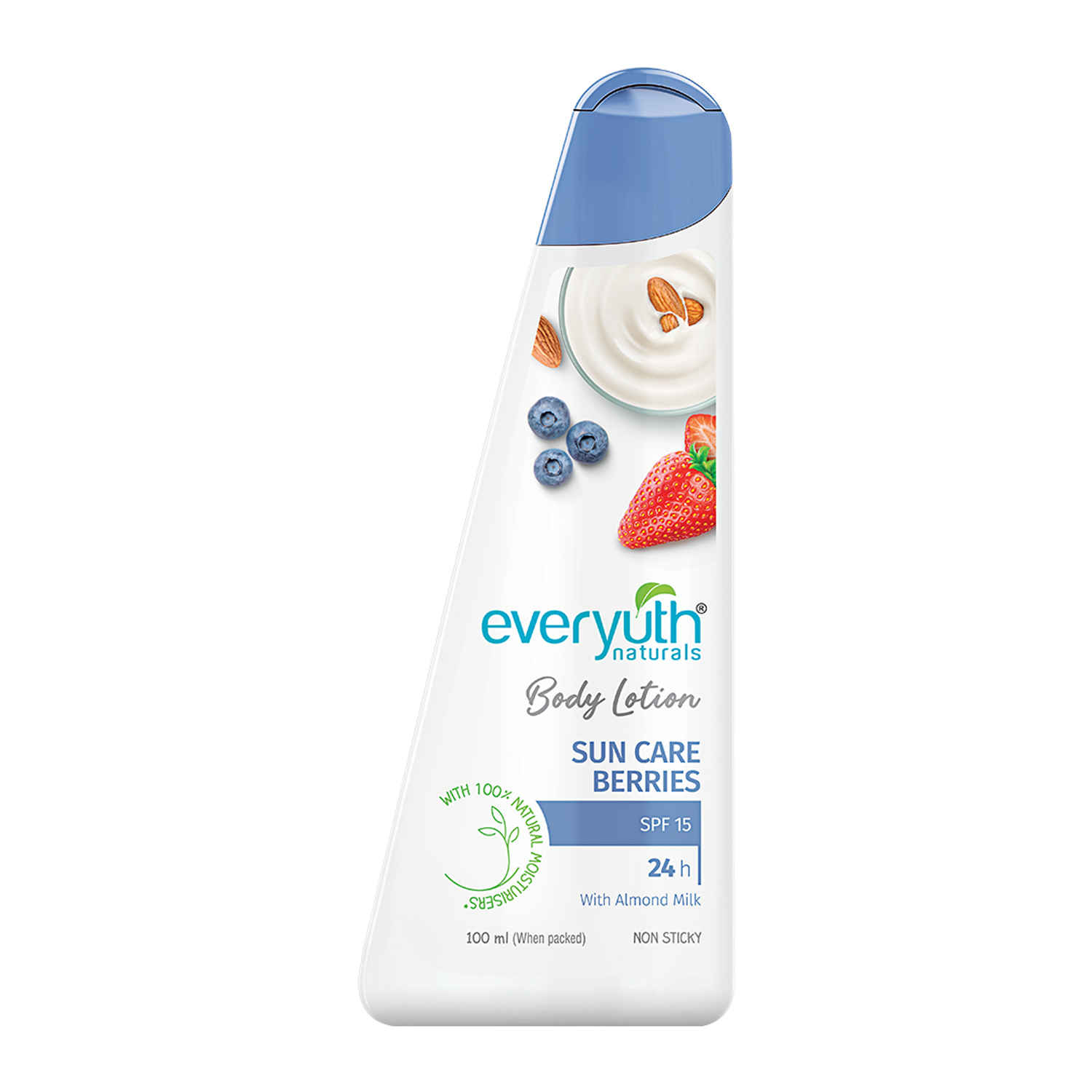 Buy Everyuth Naturals Body Lotion Sun Care Berries 100ml - Purplle