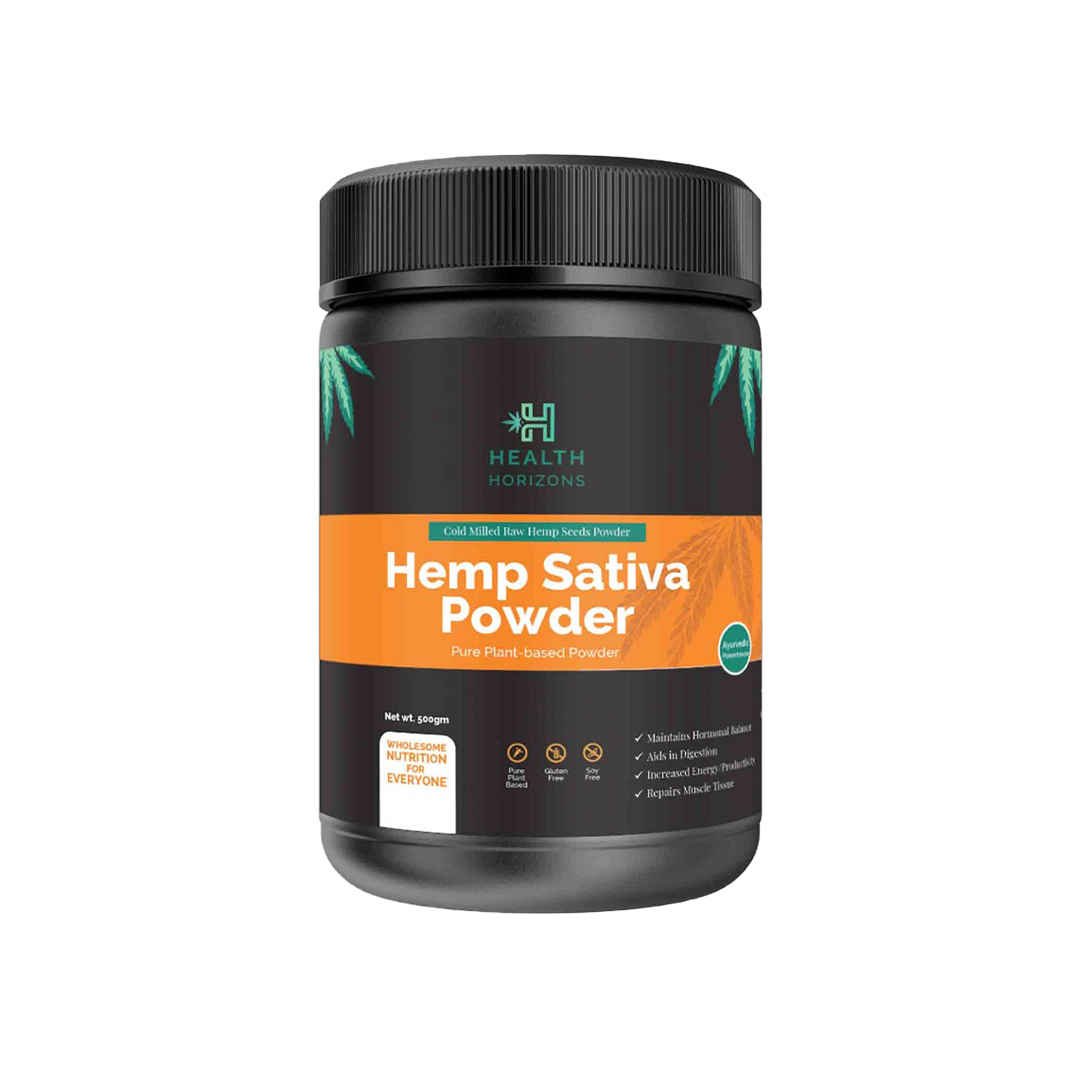 Buy Health Horizons Hemp Ayurvedic Sativa Powder 500 gm (Pack of 2) - Purplle