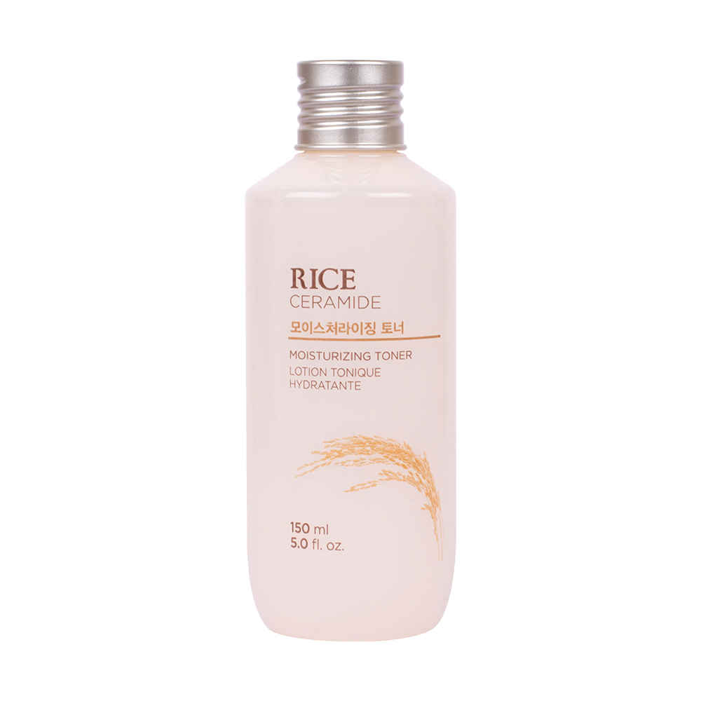 Buy The Face Shop Rice & Ceramide Moisturizing Facetoner Enriched With Rice Extracts To Brighten The Skin Suits All Skin Types |Hydrating Face Toner For Glowing Skin, 150 ml - Purplle