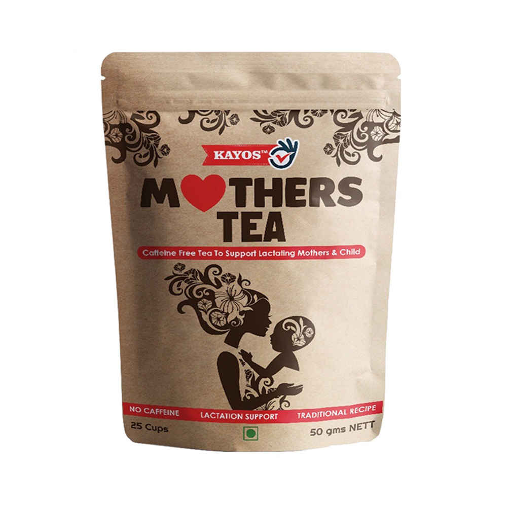 Buy Kayos Mothers Tea for Breastfeeding Mothers with Fenugreek, 50 G - Purplle