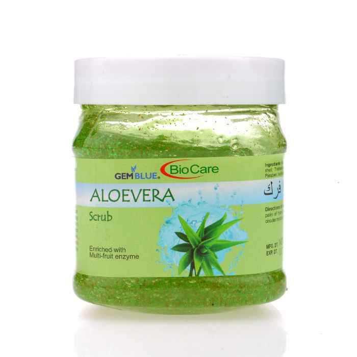 Buy GEMBLUE BioCare Aloevera Scrub 1 Pc - Purplle