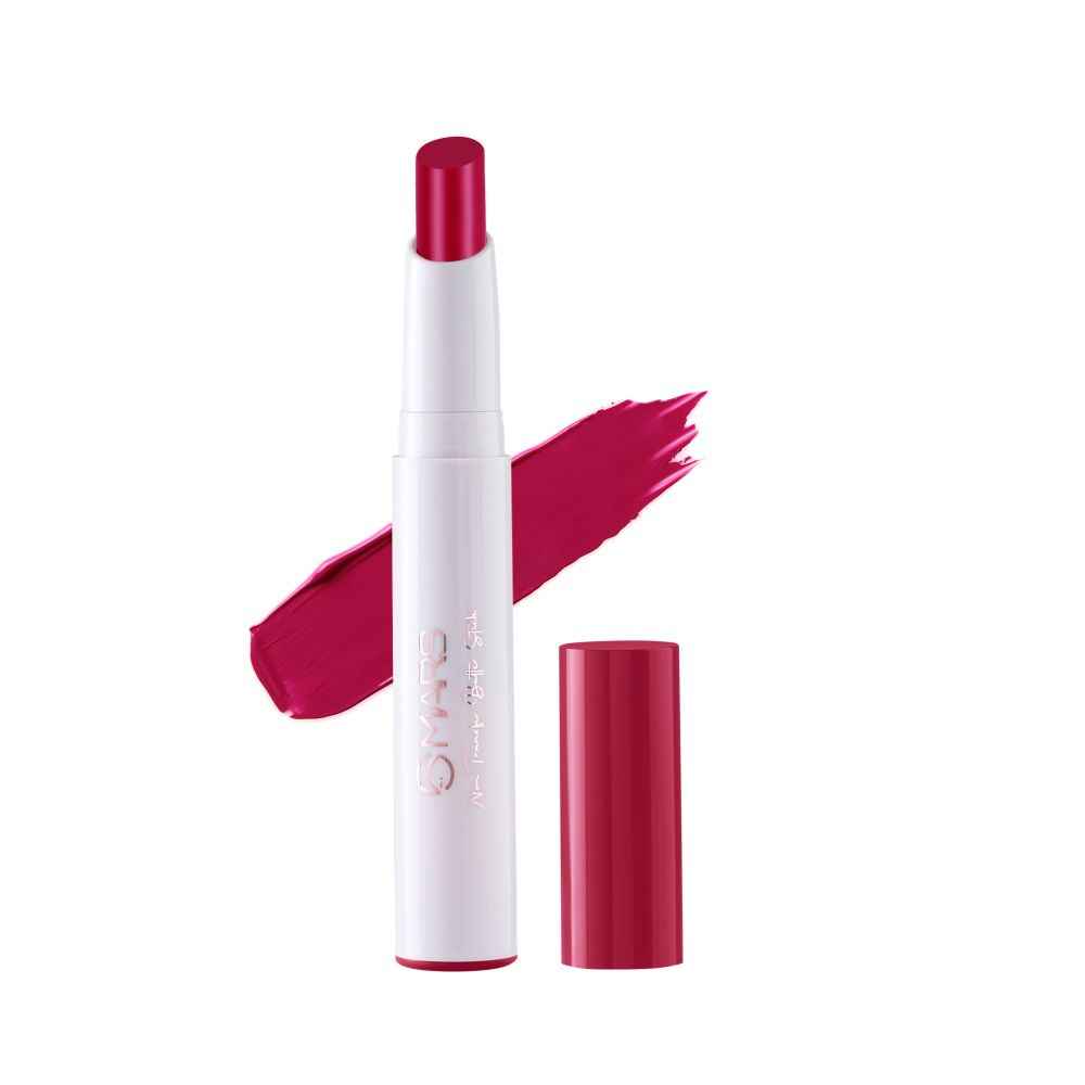 Buy MARS Matte Non-Transfer Butter Smooth Lipstick | Up to 12 Hours Long Lasting | Smudge Proof and Waterproof Lipstick for Women (3.5 gm) (06-Family Lunch) - Purplle