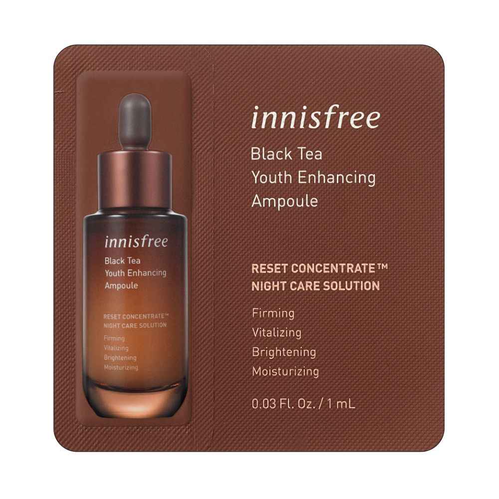 Buy Innisfree Black Tea Youth Ampoule (1 ml) - Purplle