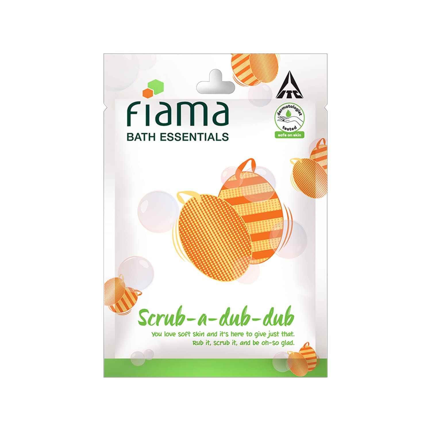 Buy Fiama Bath Essentials Scrub-A-Dub-Dub 1 Pc - Purplle