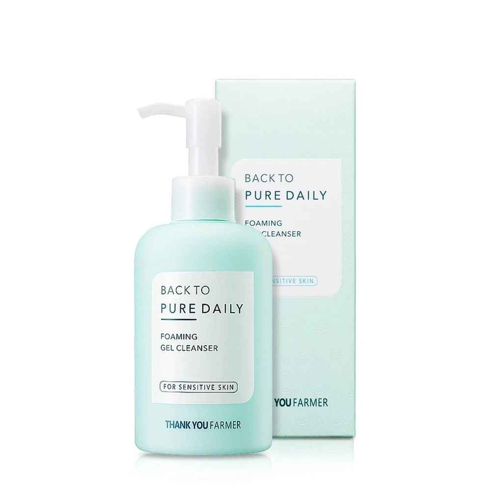 Buy Thank You Farmer Back To Pure Daily Foaming Gel Cleanser - Purplle