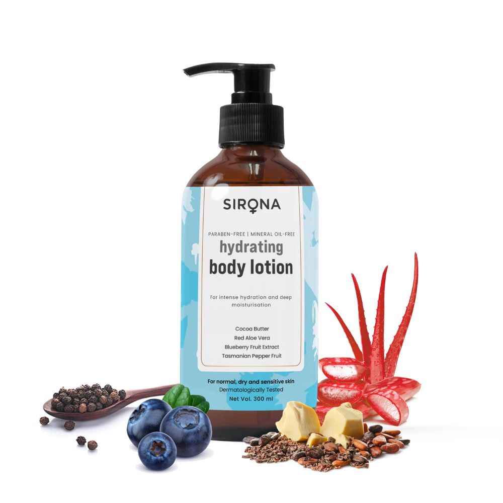 Buy Sirona hydrating body lotion 300 ml - Purplle