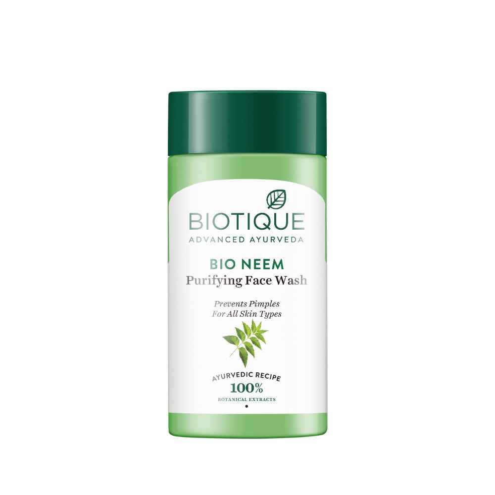 Buy Biotique Bio Neem Purifying Face Wash (25 ml) - Purplle