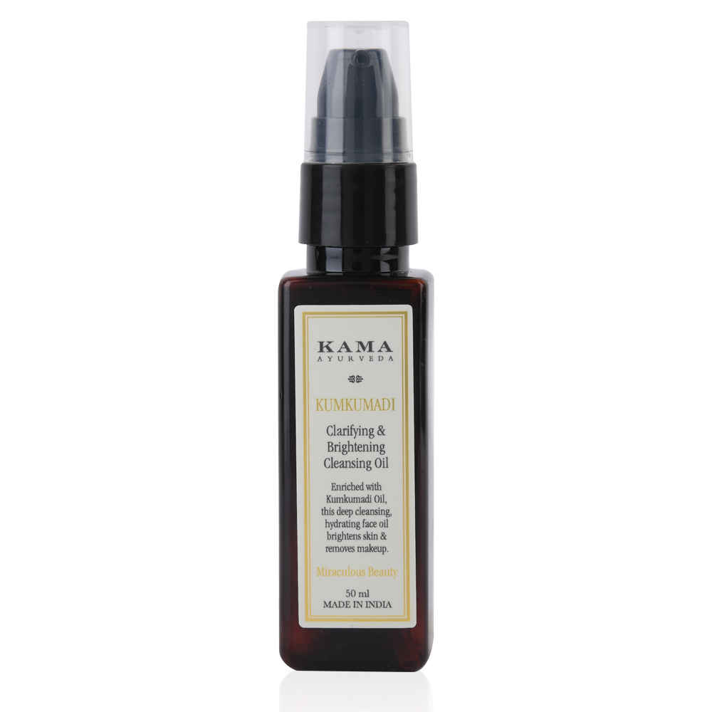 Buy Kama Ayurveda Kumkumadi Clarifying & Brightening  Cleansing Oil (50 ml) - Purplle