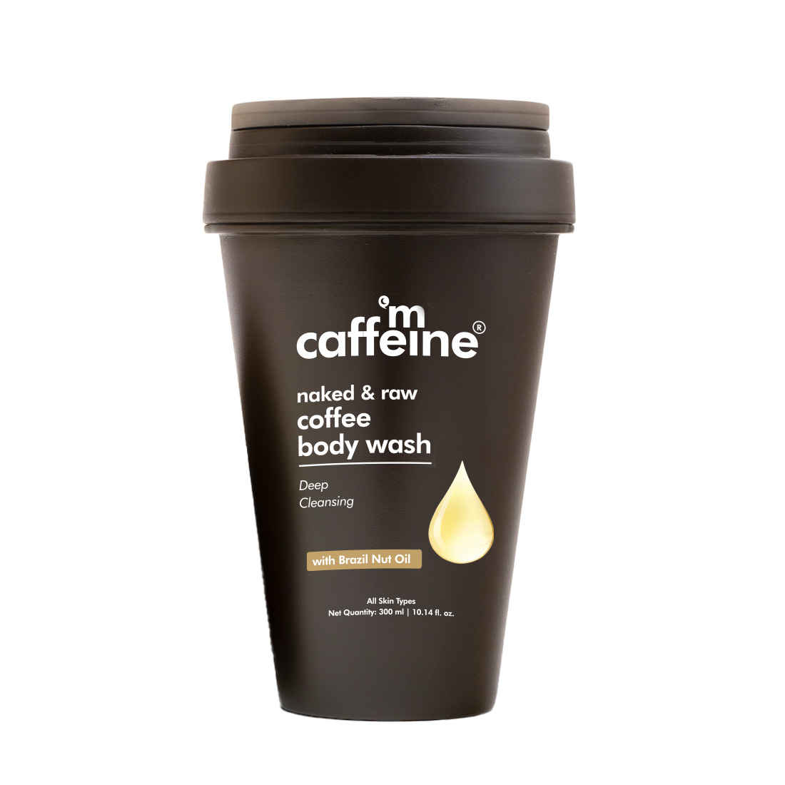 Buy mCaffeine Coffee Body Wash with Vitamin E for Deep Cleansing and Hydration (300 ml) - Purplle