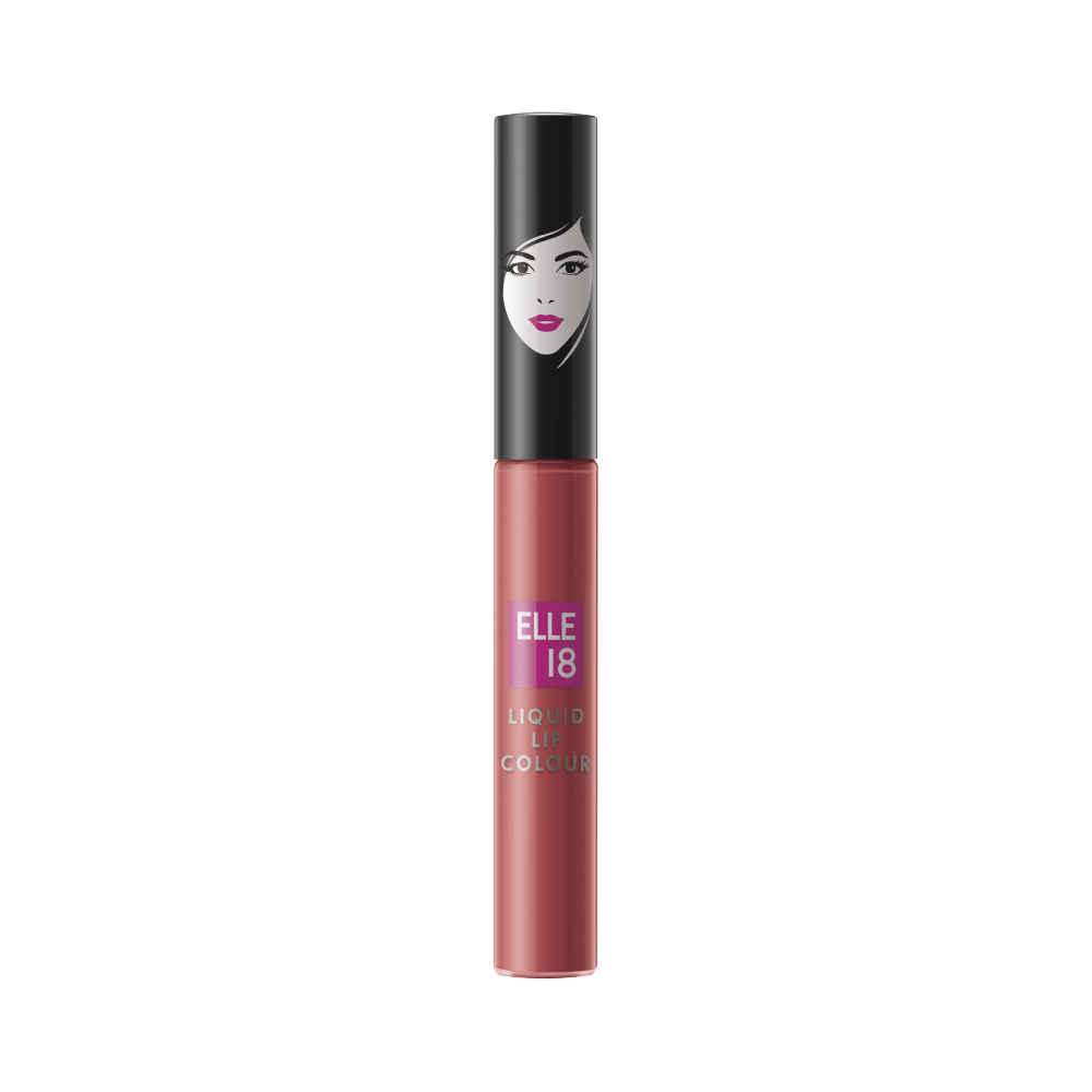 Buy Elle18 Liquid Lip Color, Flattering Nude, 5.6 ml - Purplle