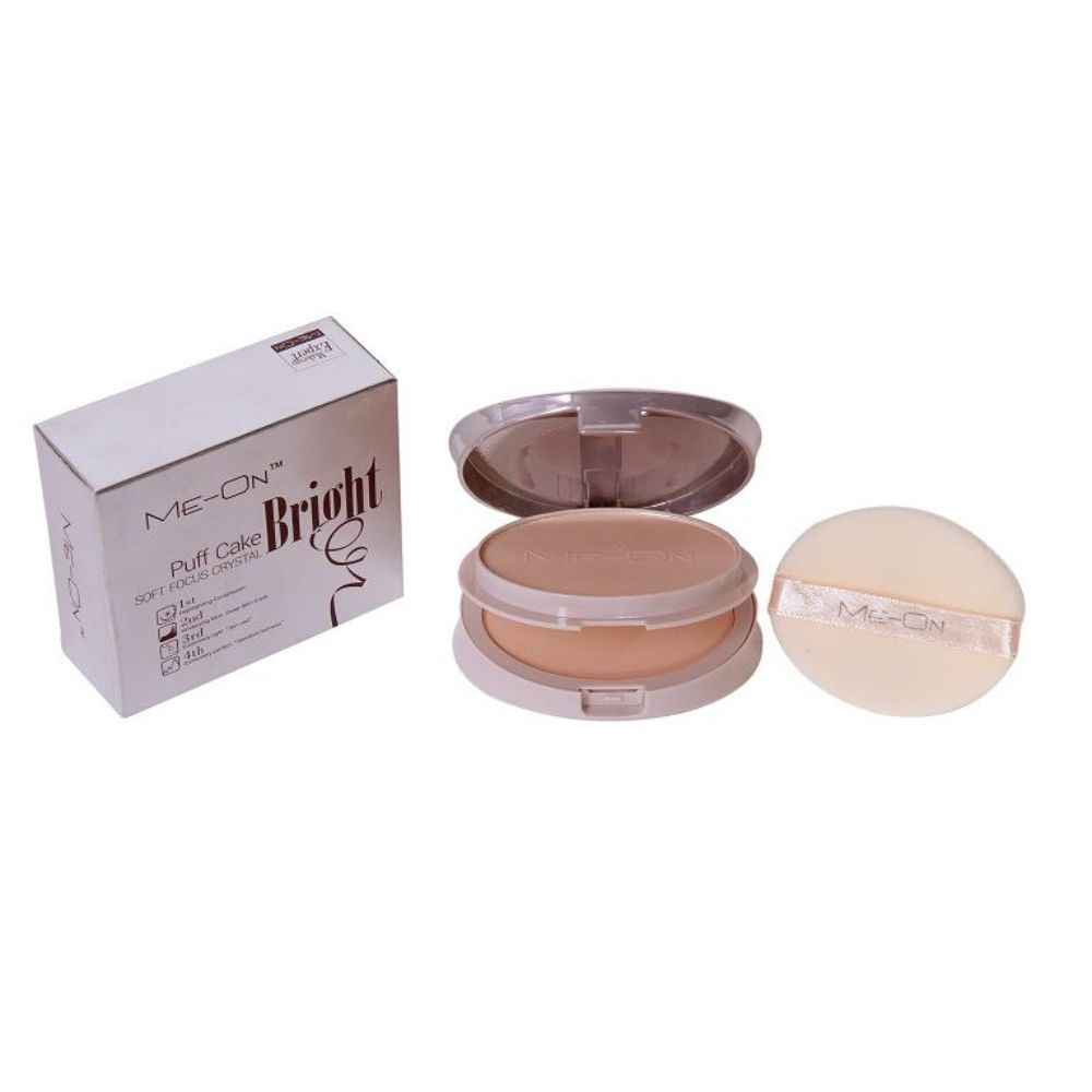 Buy Me-On Bright Puff Cake Compact Powder (20g) - Purplle