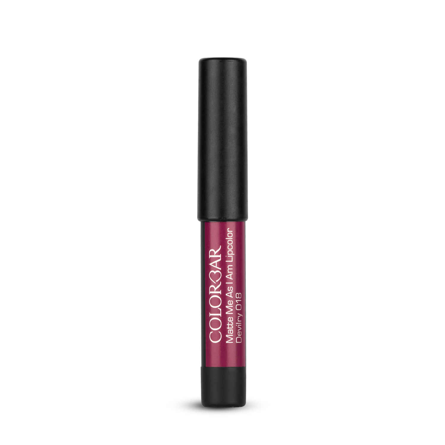 Buy Colorbar Cosmetics Matte Me As I Am Lipcolor Mini-Devilry - Purplle