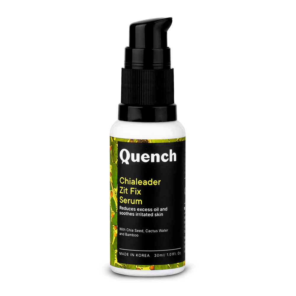 Buy Quench Salicylic Acid Zit Fix Serum With Chia Seeds, Reduces Acne & Dark Spots - 30ml - Purplle