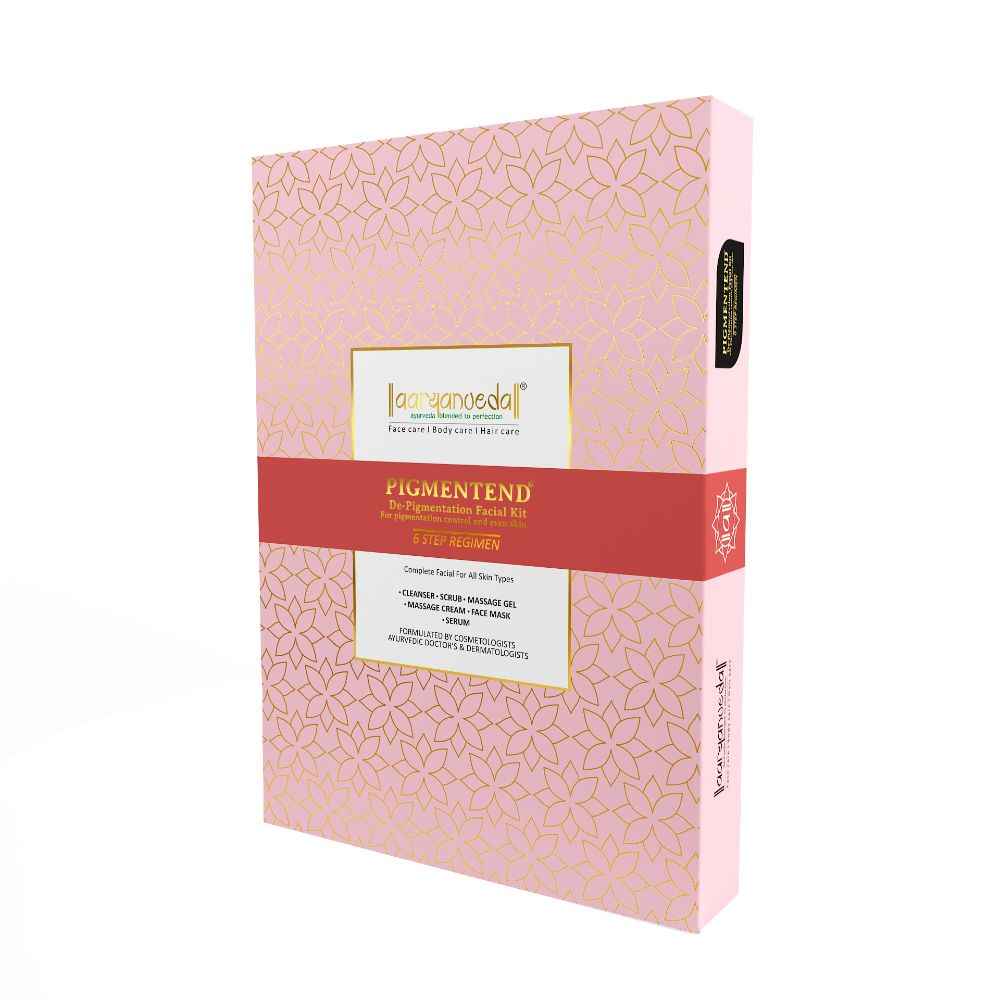 Buy Aryanveda De-Pigmentation Facial Kit, A Whole Face Care Pigmentend Facial Kit Solution For Even Skin and Pigmentation Control, 260 gm - Purplle