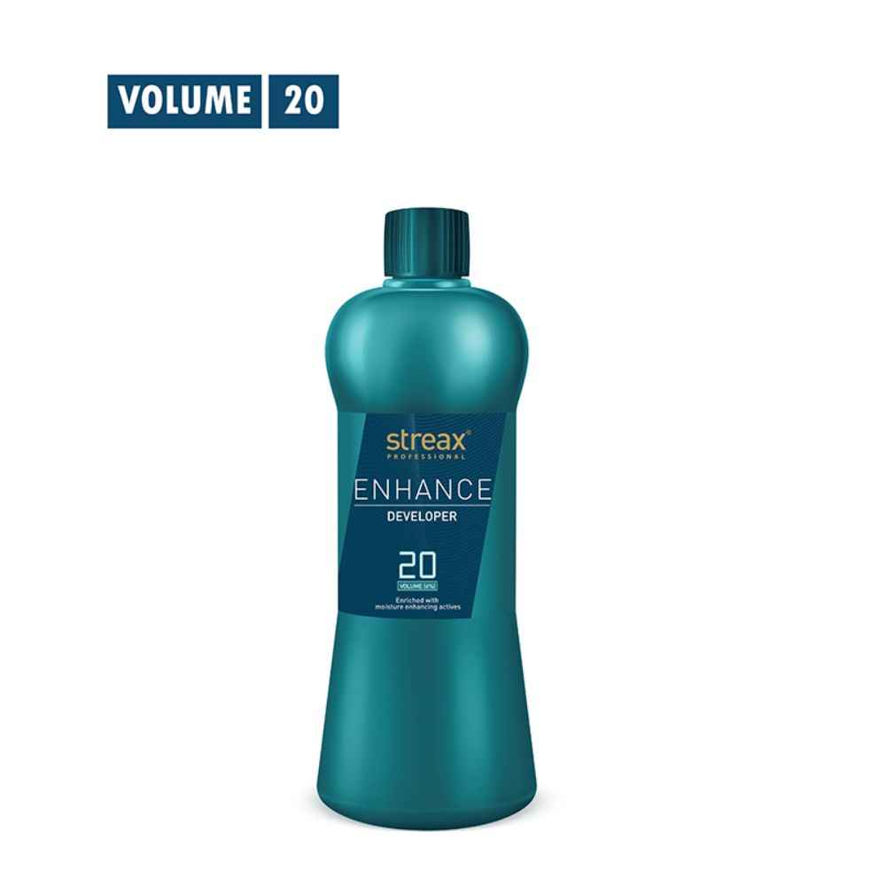 Buy Streax Professional Enhance Developer - 20 vol (1000ml) - Purplle