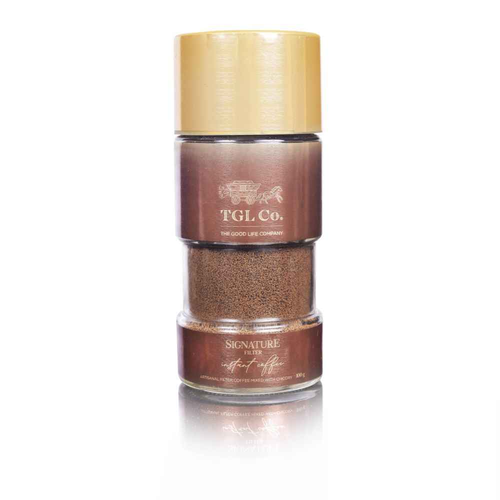 Buy TGL Signature Filter Coffee Powder, Instant Coffee Powder (100 gm) | South Indian Filter Coffee - Purplle