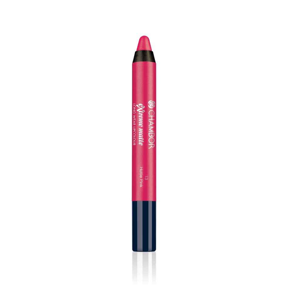 Buy Chambor Extreme Matte Long Wear Lip Colour - Hottie Pink #13 - Purplle