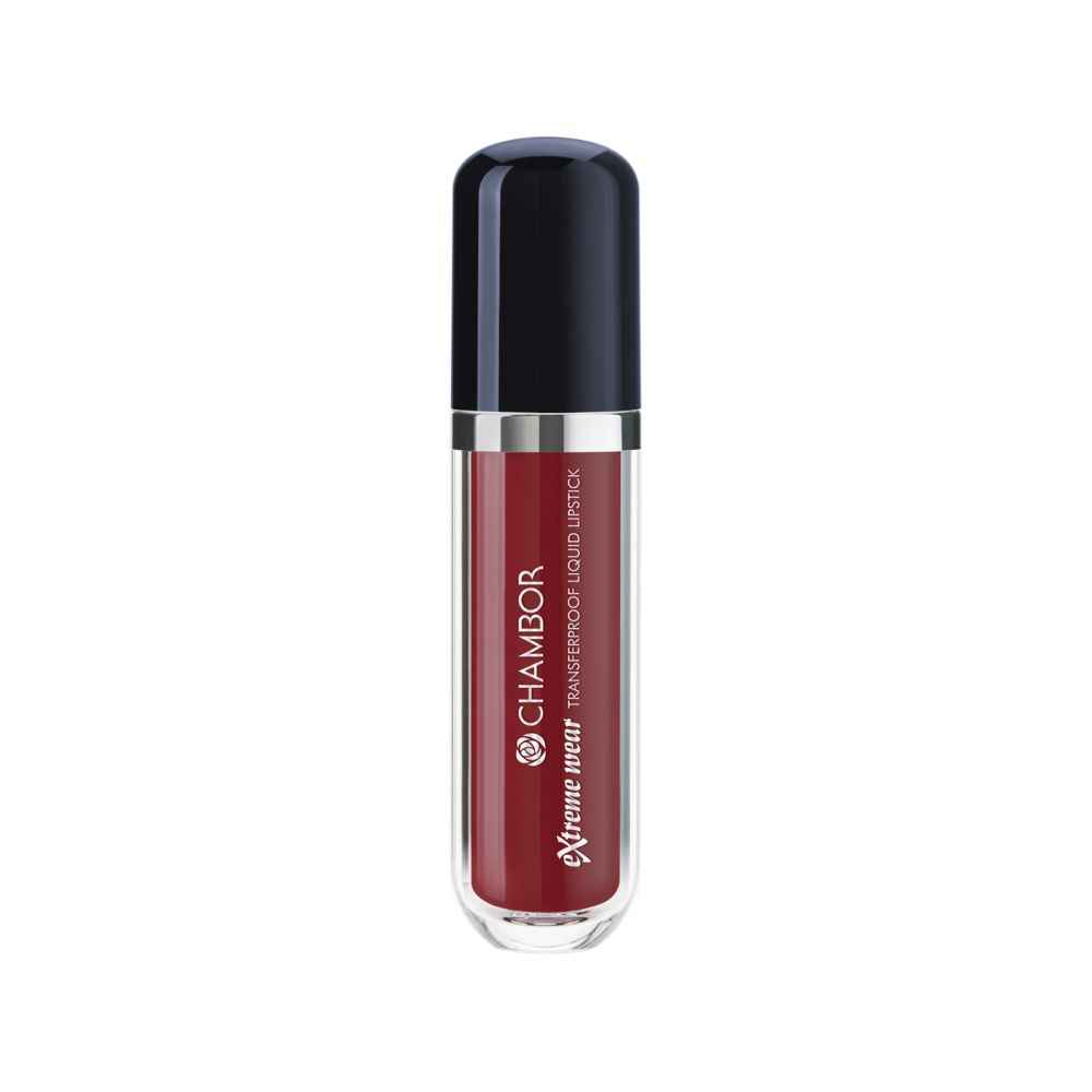 Buy Chambor Extreme Wear Transferproof Liquid Lipstick - Brun Muscade #487 - Purplle