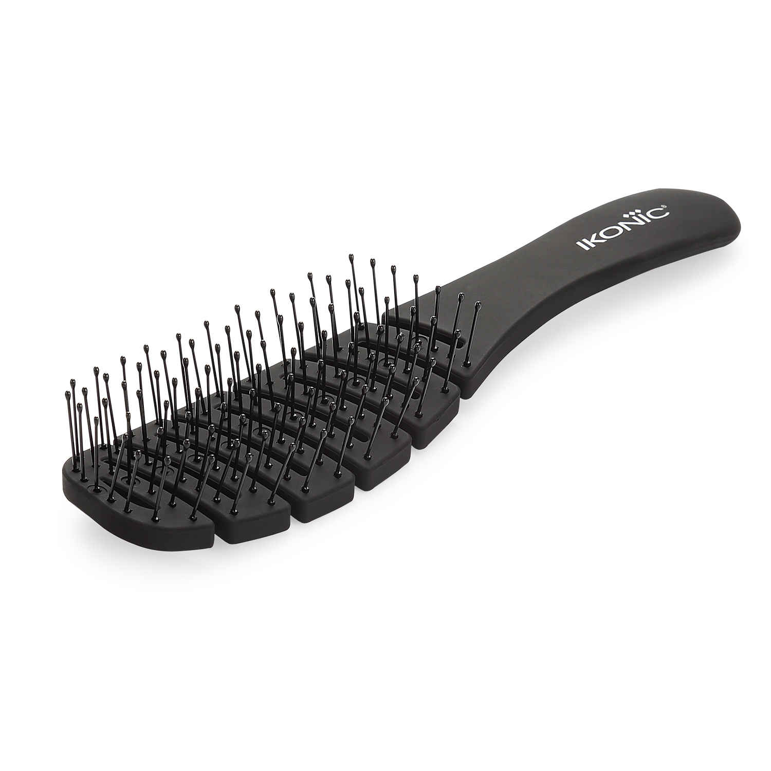 Buy IKONIC PROFESSIONAL Flexi Vent Brush Black 1 Pc - Purplle