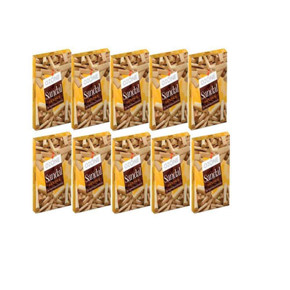 Buy Ozone Sandal Dry Face Pack 25 G - Pack of 10 - Purplle