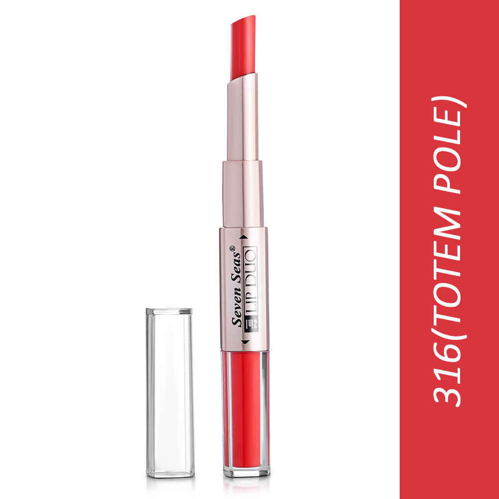Buy Seven Seas Lip Duo Ultra Matte Liquid Lipstick Two Looks In One Lipstick (Totem Pole) - Purplle