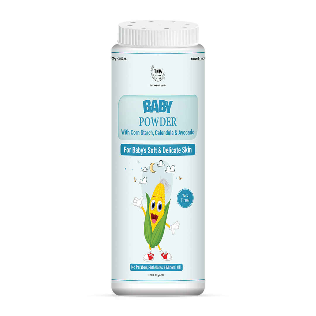 Buy TNW - The Natural Wash Baby Powder for Moist-Free Skin | Talc-Free Baby Powder with Natural Ingredients | Prevents Diaper Rashes & Irritation - Purplle