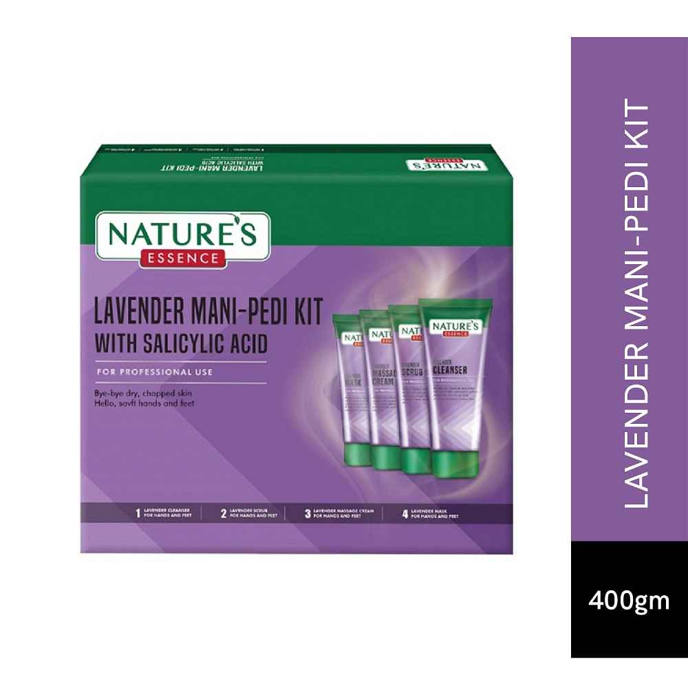 Buy Natures Essence Lavender Mani-Pedi Kit with Salicylic Acid - Purplle