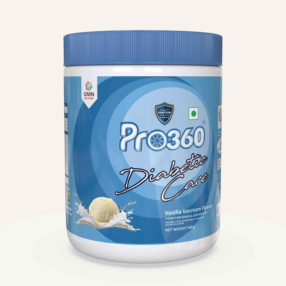 Buy Pro360 Diabetic Nutritional Beverage Mix - vanilla ice cream Flavour 500 gm - Purplle