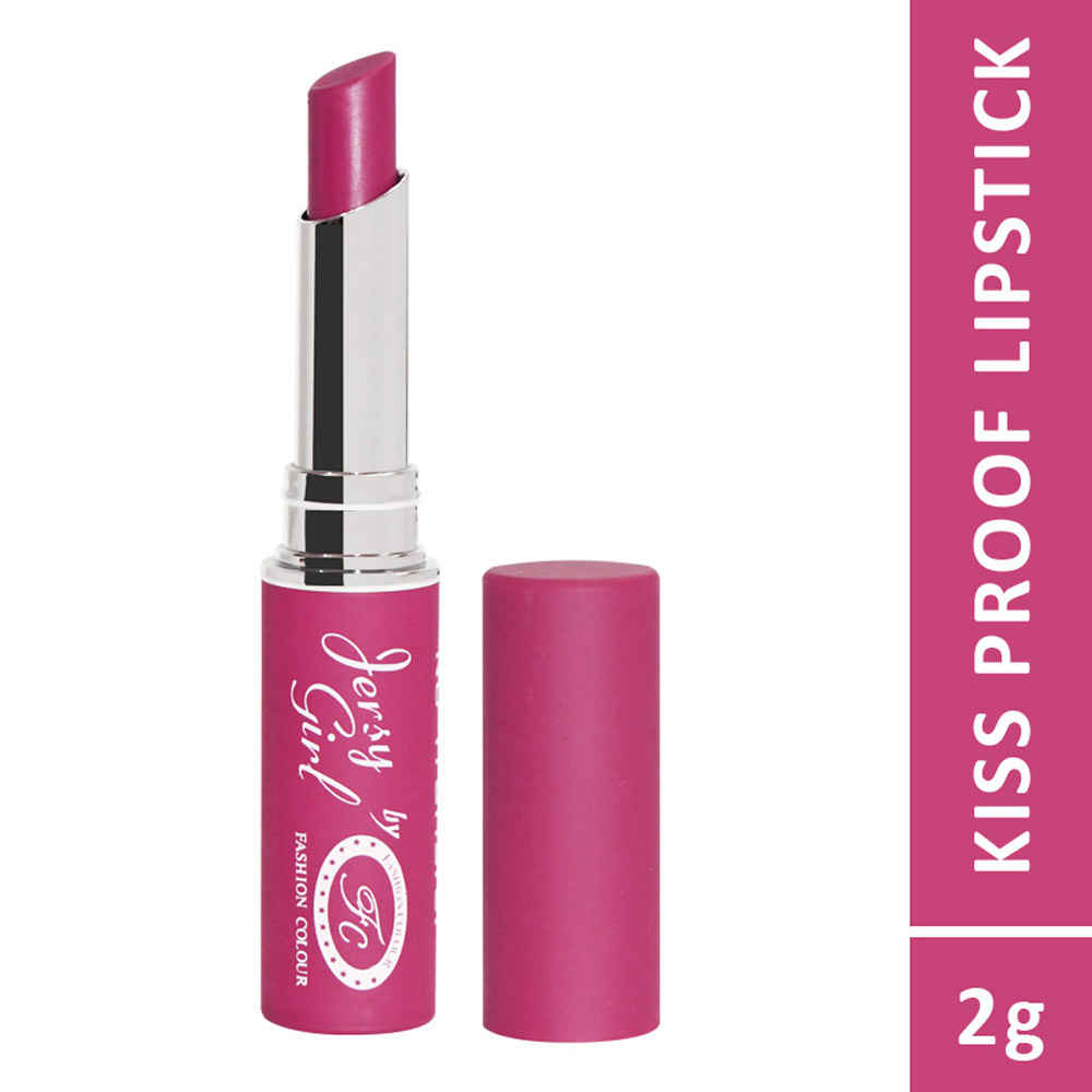 Buy FASHION COLOUR KISS PROOF NO TRANSFER LIPSTICK - 4 Vivid Lilac - Purplle