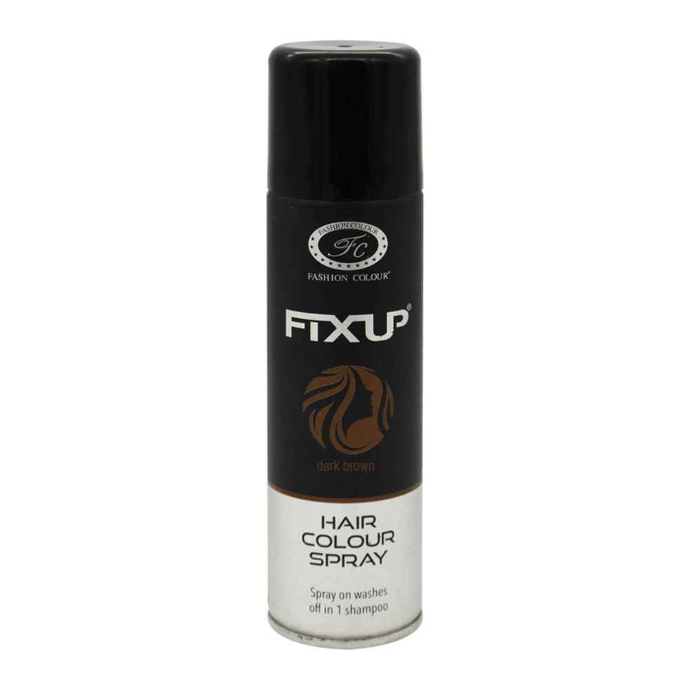 Buy FASHION COLOUR HAIR COLOUR SPRAY - DARK BROWN - Purplle