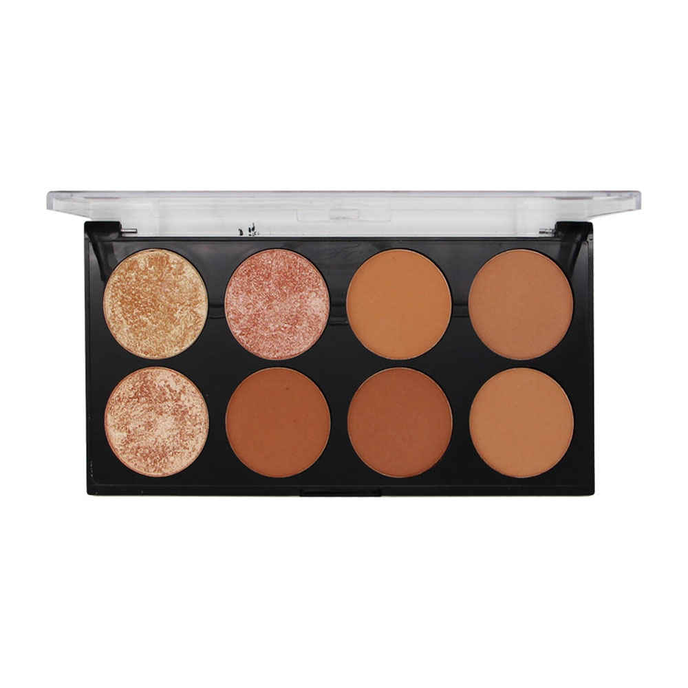 Buy FASHION COLOUR PRO HD CONTOUR & HIGHLIGHTER PALETTE - CH08-1 - Purplle